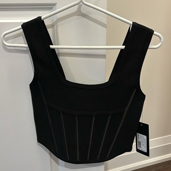 Marciano Guess Caison Corset Bandage Top XS - Picture 1 of 4